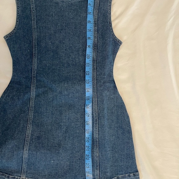 DL1961 Girls betty Blue Denim jean Dress small - Picture 7 of 8